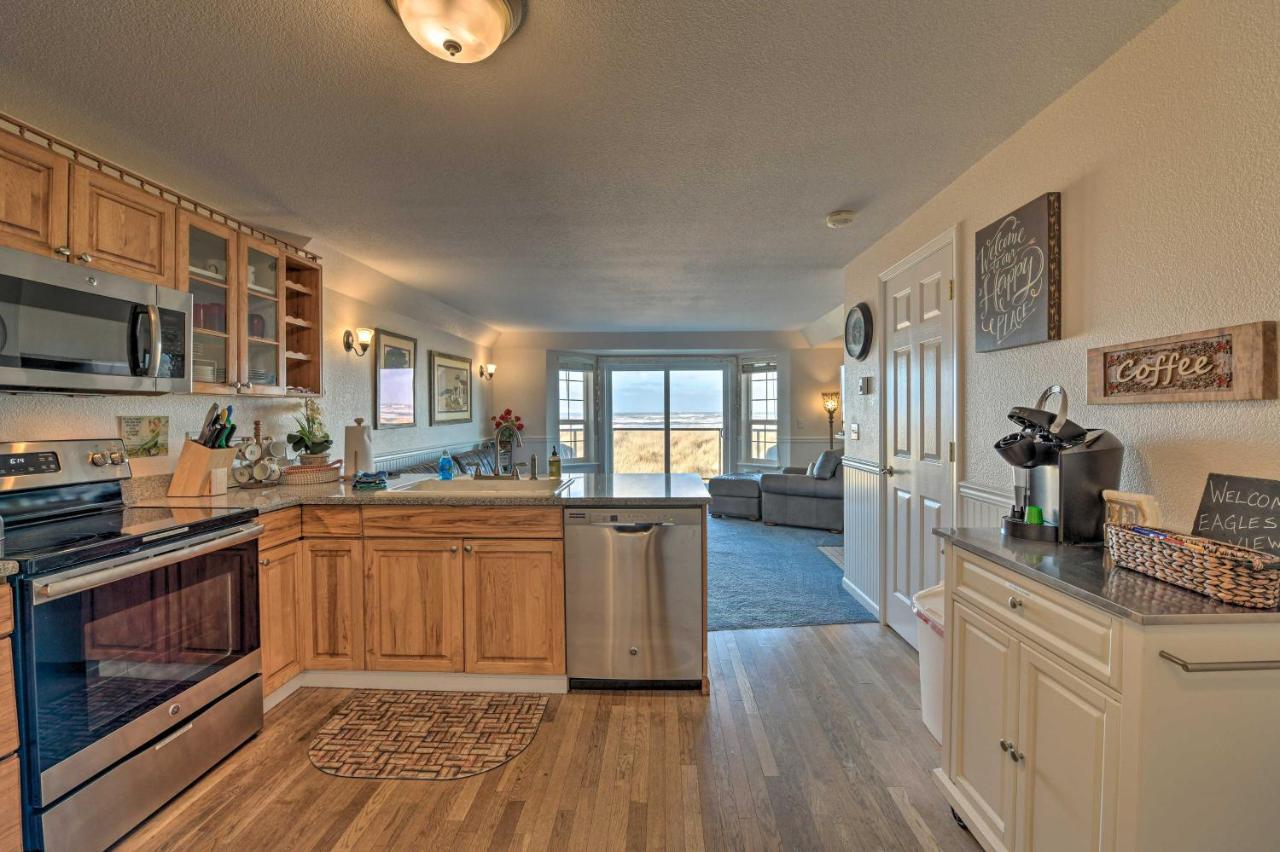 Eagles View Condo In Ocean Shores With 3 Balconies Extérieur photo